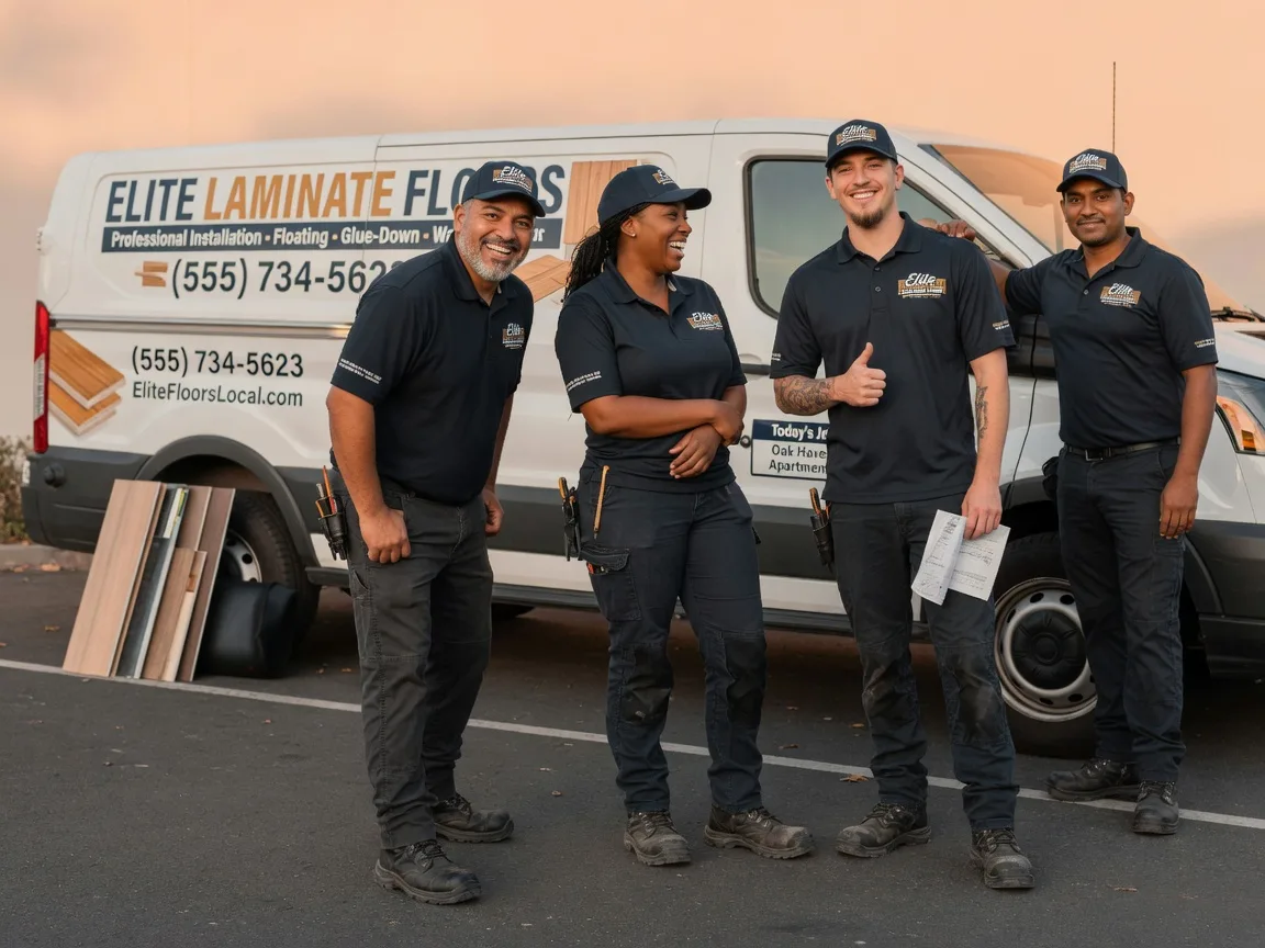Laminate flooring installation company in Bremond, TX